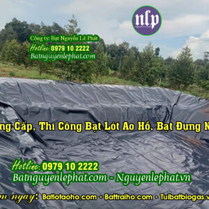 Bạt lót ao đựng nước