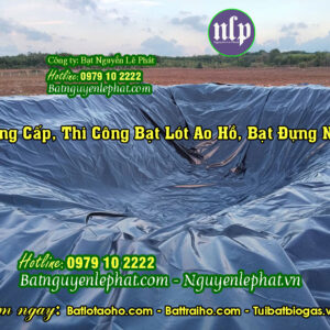 Bạt lót hồ chứa nước