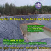 Bạt lót hồ chứa nước HDPE
