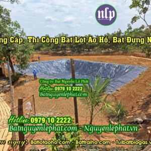 Bạt lót hồ trữ nước