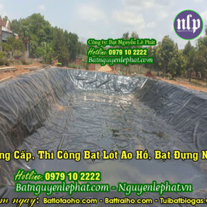 Bạt trải hồ