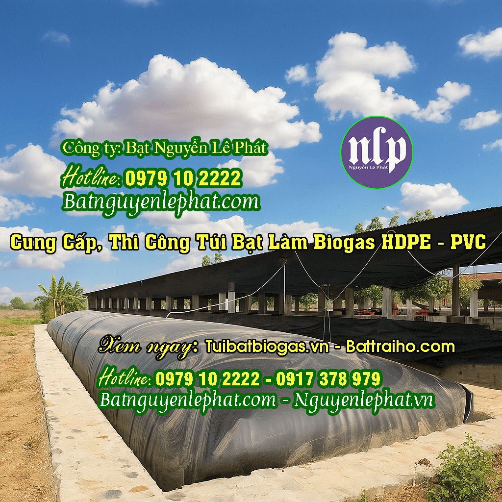 Túi biogas chuyên dụng tại Đồng Tháp Túi biogas chuyên dụng tại Đồng Tháp
