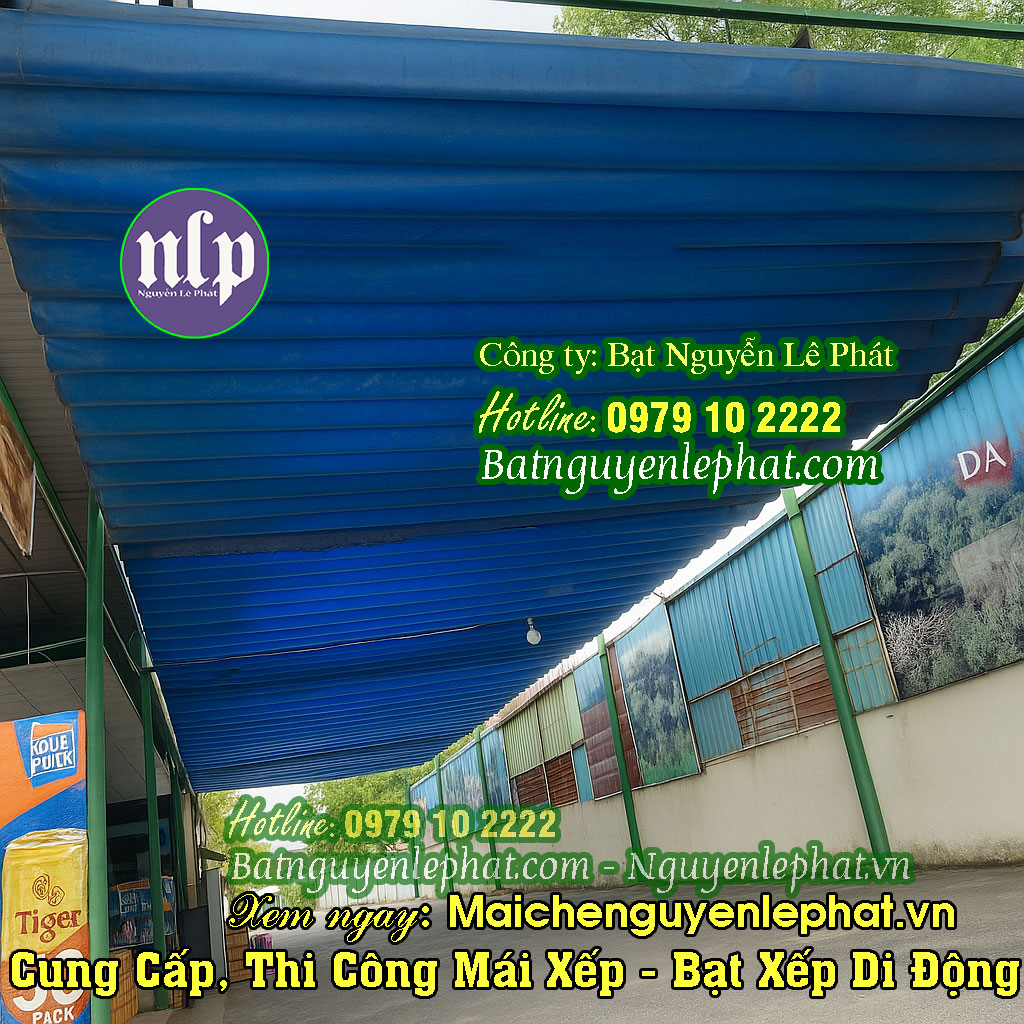 Mẫu Mái che bạt quán nhậu quán cafe