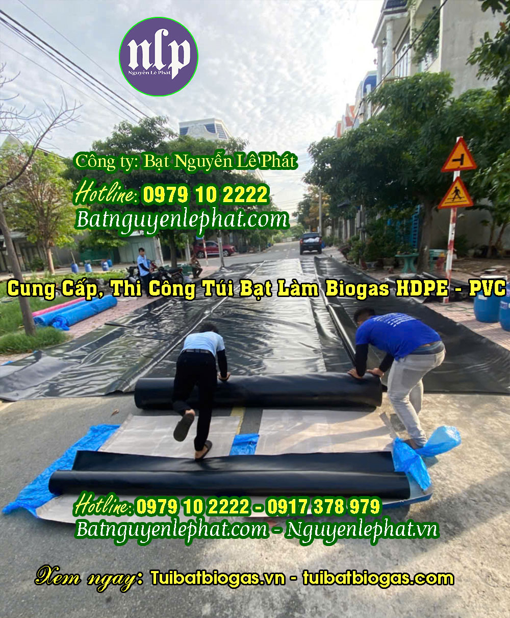 Túi bạt biogas 6 khối