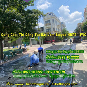Túi bạt biogas 8 khối