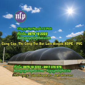 Túi bạt hầm biogas