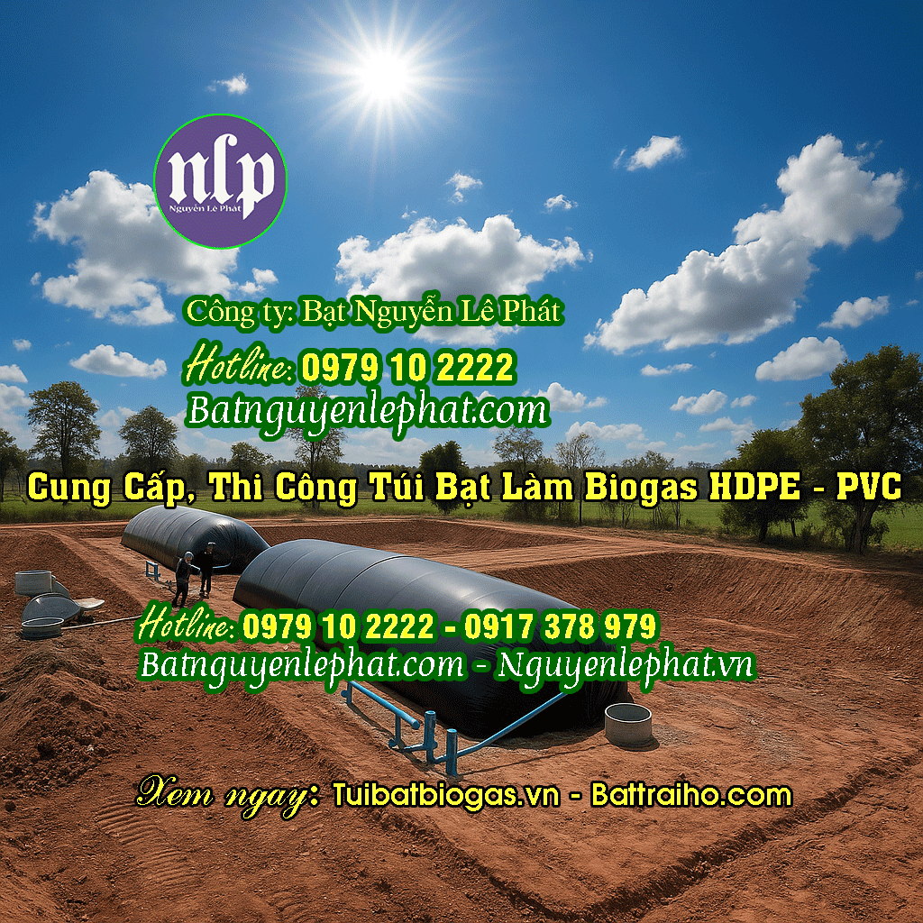 Lắp Đặt Túi Biogas Tại Trà Vinh