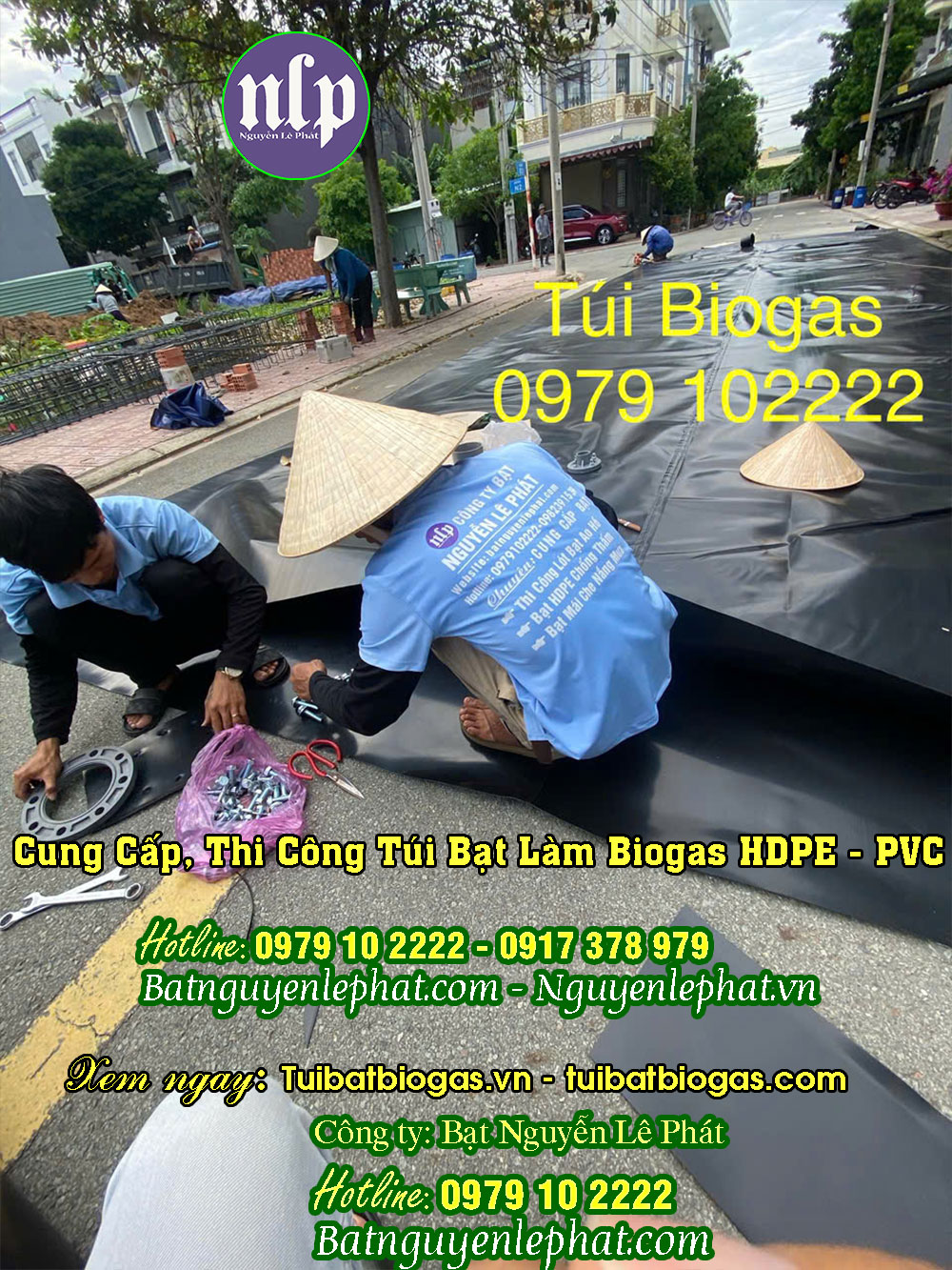 Túi biogas chuyên dụng