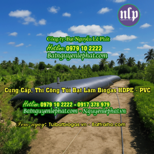 Túi bạt biogas hdpe