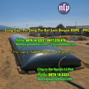 Túi bạt biogas hdpe