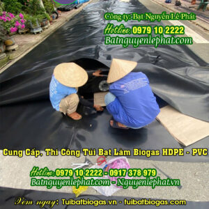 Túi đựng khi biogas chăn nuôi