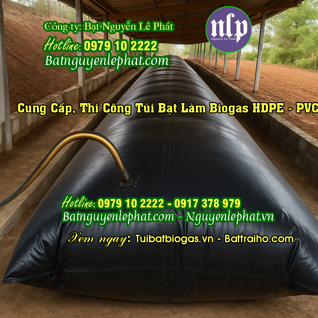 Cung Cấp Túi Biogas HDPE, Túi Bạt Bigoas tại Đồng Tháp Cung Cấp Túi Biogas HDPE, Túi Bạt Bigoas tại Đồng Tháp