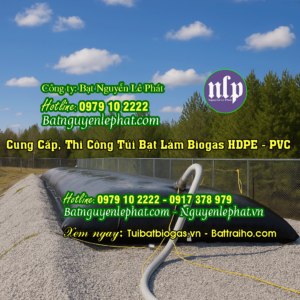 Cung Cấp Túi Biogas HDPE, Túi Bạt Bigoas tại Đồng Tháp