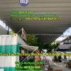 Lắp bạt mái che di động