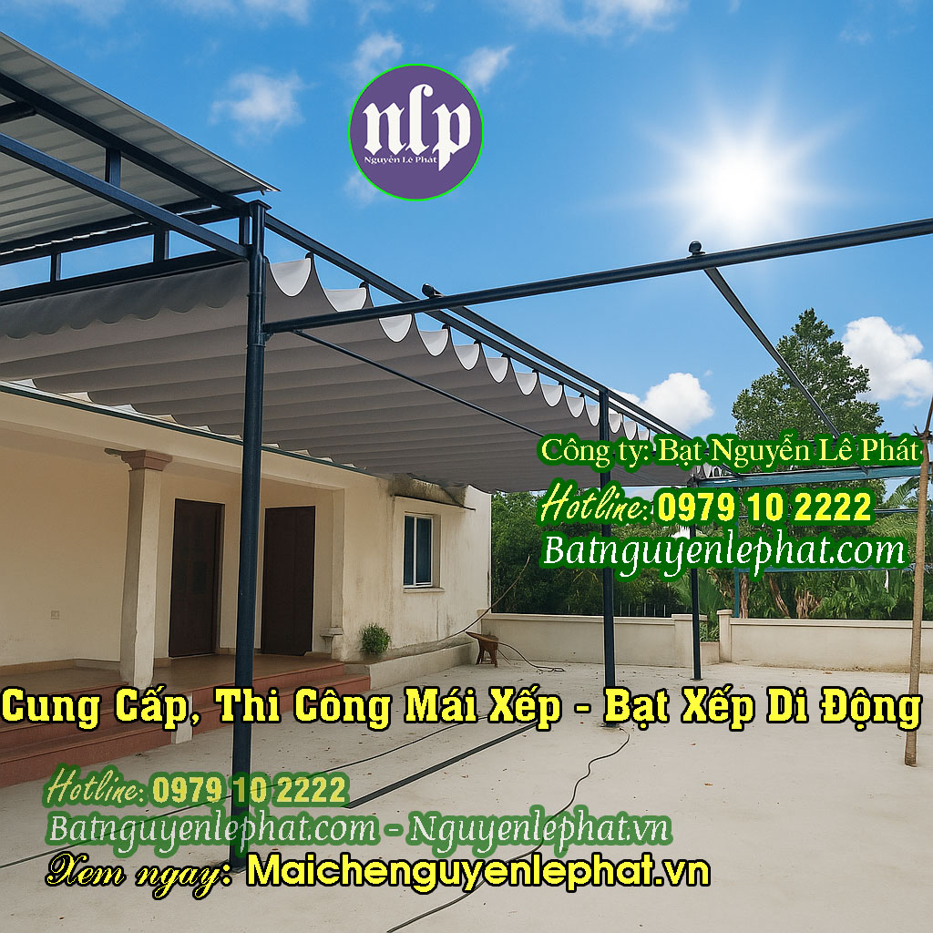 Lắp bạt xếp lượn sóng