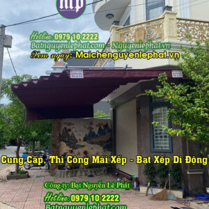 Lắp bạt mái che nhà để xe