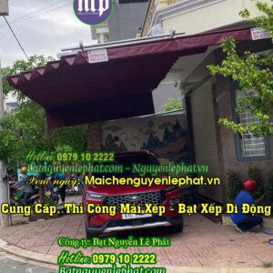 Lắp bạt mái che nhà để xe