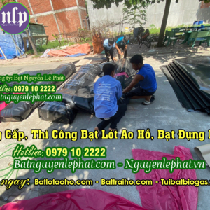Bạt lót hồ tại Gia Lai, địa chỉ làm bạt HDPE chống thấm tại Gia Lai