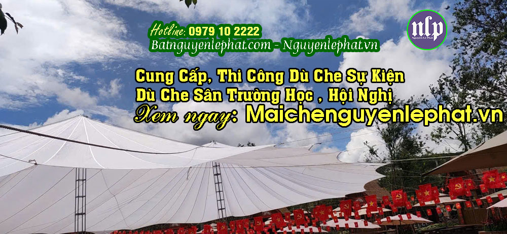 Dù che sự kiện trường học chớp tròn