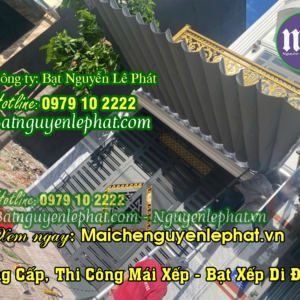 Sửa chữa, thay bạt mái che di động Biên Hòa