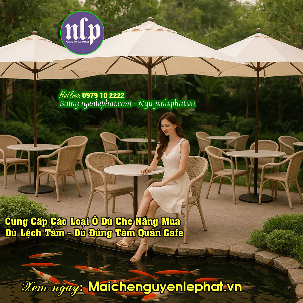 Dù che ngoài trời Tại Tân Uyên