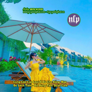 Dù Che Nắng Bán Hàng - Dù Che Quán Cafe Ngoài Trời tại Bến Cát