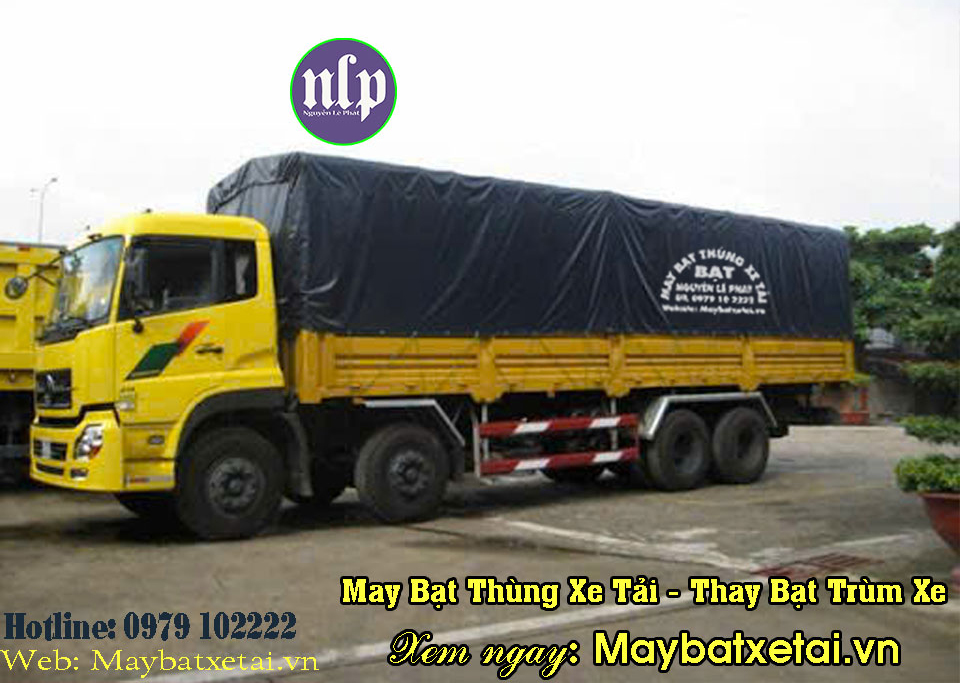 may bạt thùng xe tải theo yêu cầu
