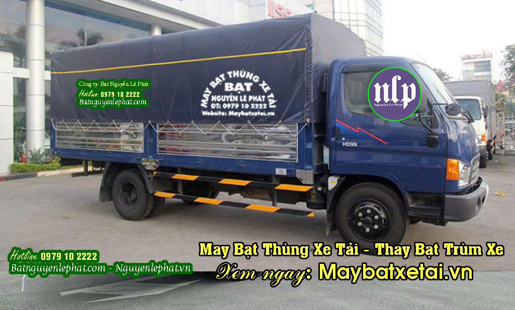 may bạt thùng xe tải 5 tấn, 10 tấn, 15 tấn