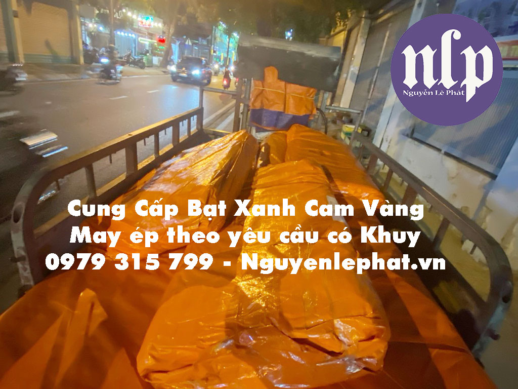 giá bạt xanh cam khổ 2m
