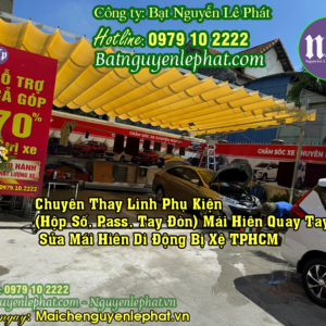 Cung Cấp Bạt Che Nắng Mưa Ngoài Trời, Bạt Mái Thả, Bạt Tự Cuốn Lùa Ban Công Sân Thượng Cần Giờ