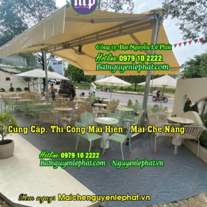 Mái che chữ a có bánh xe