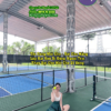 Thay bạt mái che sân Pickleball