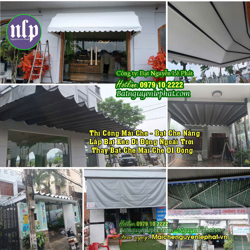 Cung Cấp Bạt Che Nắng Mưa Ngoài Trời, Bạt Mái Thả, Bạt Tự Cuốn Lùa Ban Công Sân Thượng Cần Giờ