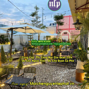 Dù Che Nắng Bán Hàng – Dù Che Quán Cafe Ngoài Trời Tại Bến Tre