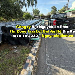Bạt Lót Ao Hồ Chứa Nước Tưới Cây Nuôi Cá Tại TP Buồn Ma Thuột Đắk Lắk
